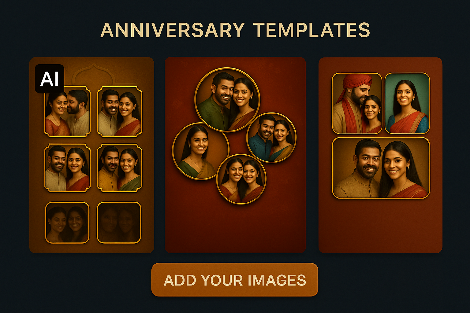 Anniversary templates